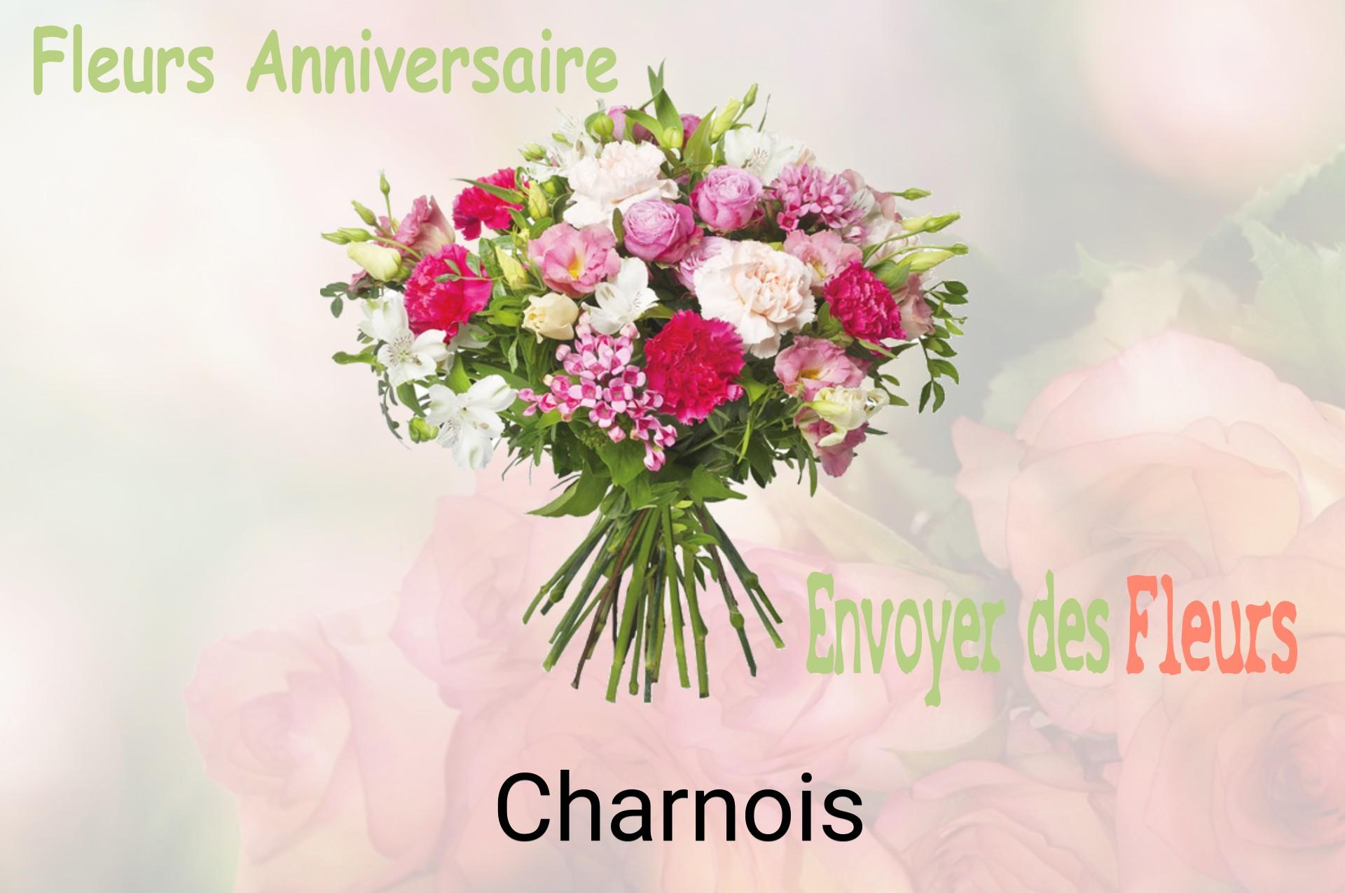 Bouquet de fleurs d’anniversaire livré à Charnois