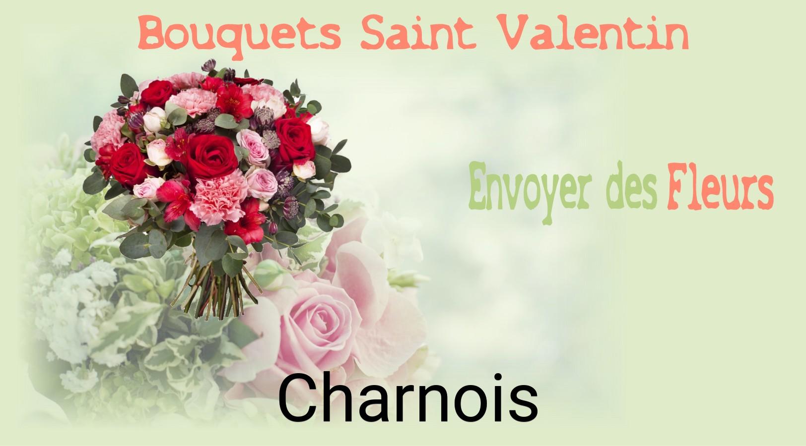 Roses de Saint-Valentin livrées à Charnois